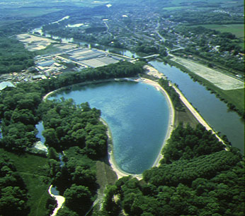 Bassin de retenue de Méry-sur-Oise,sur l_Oise